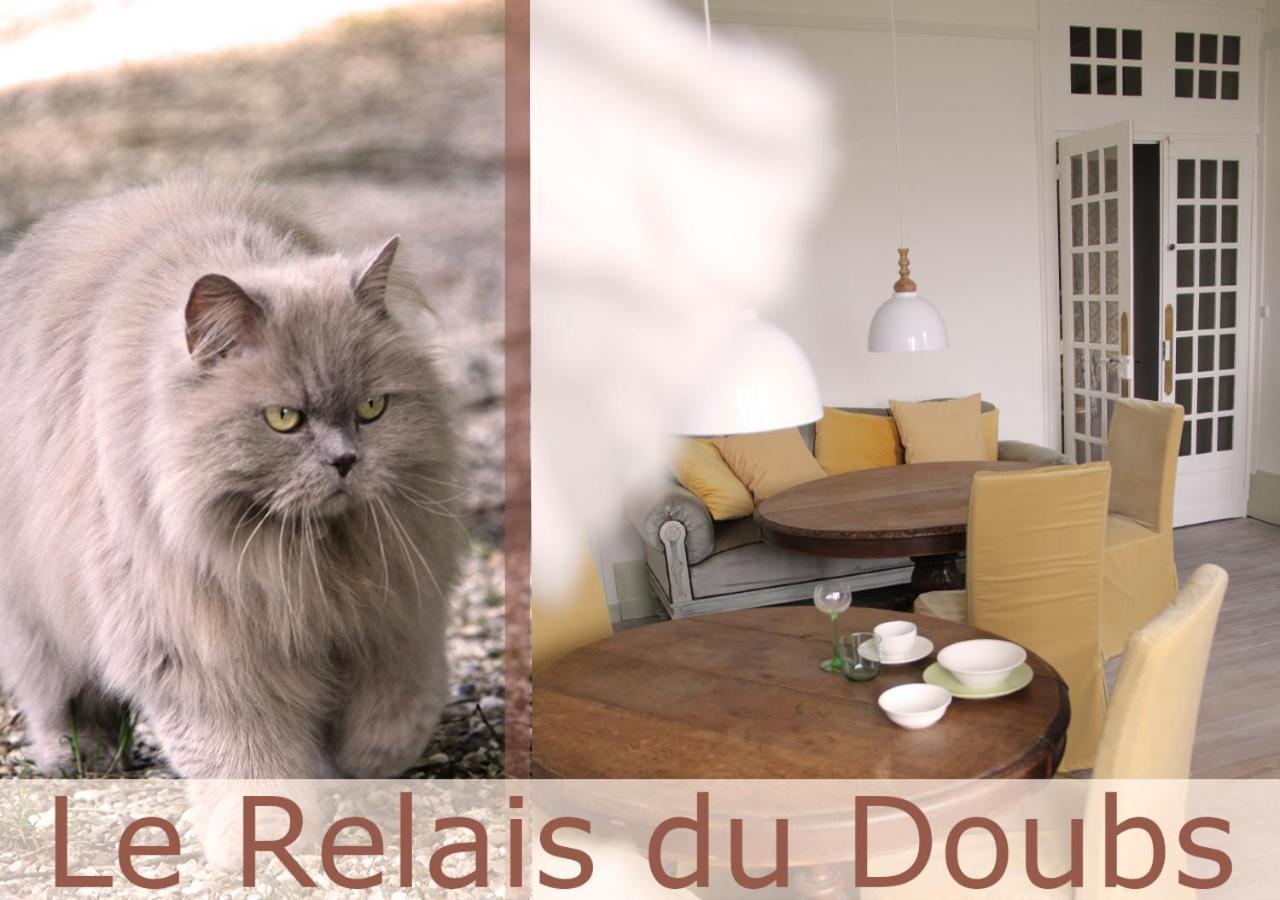 Bed and Breakfast Le Relais Du Doubs En Bourgogne Ciel Экстерьер фото